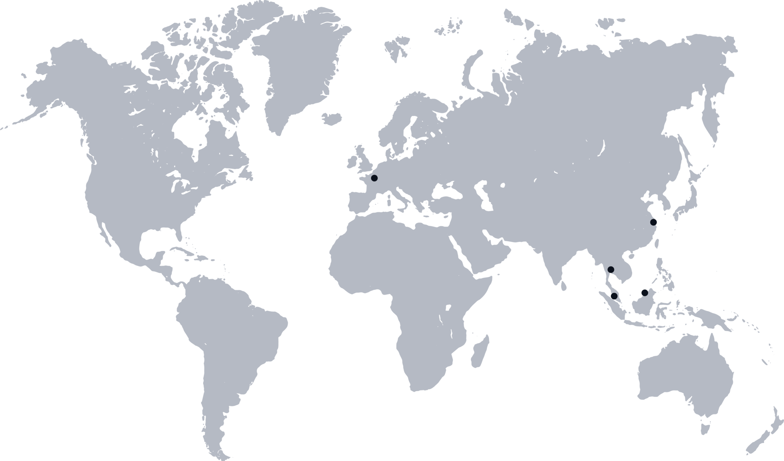 Carte du monde de Richelieu